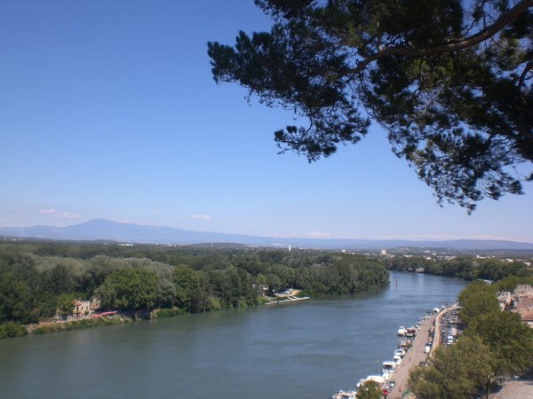 river in Avignon