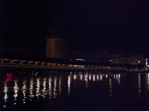 lake Lucerne at night