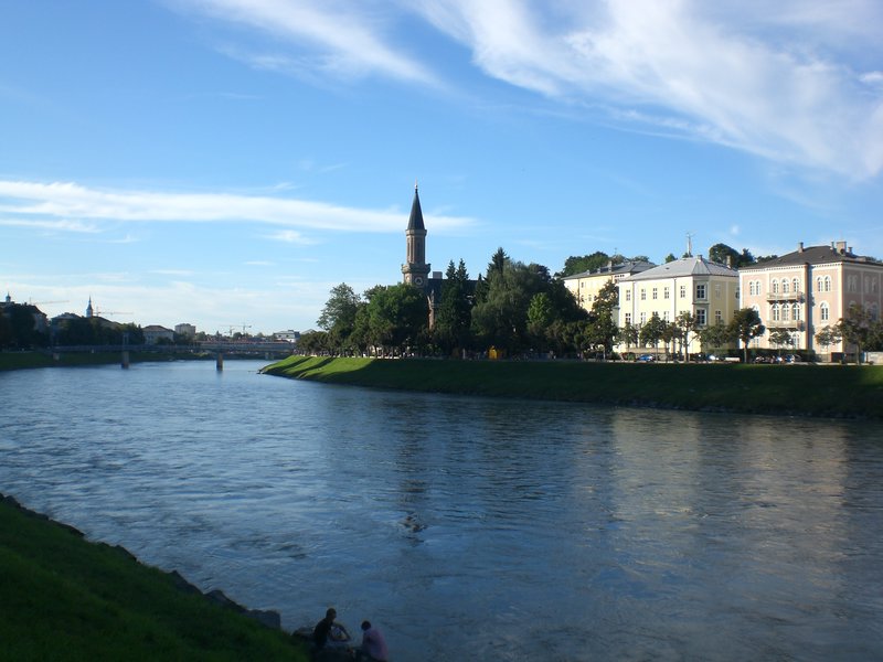 river in Salzburg