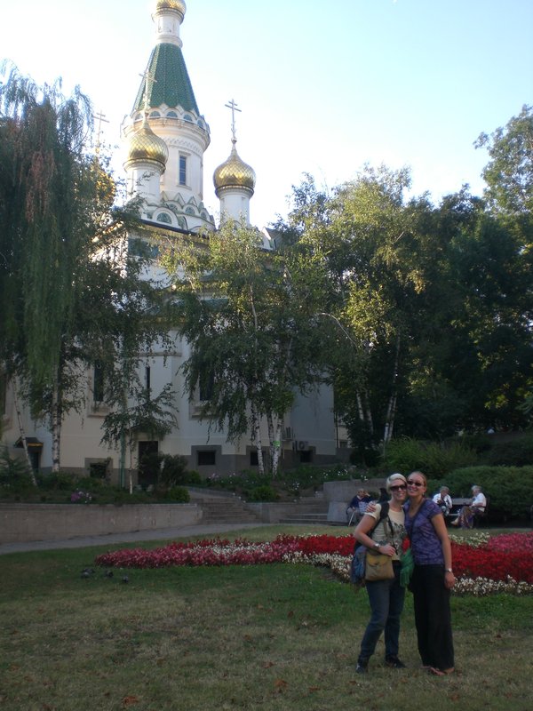 Beck and I in Sofia