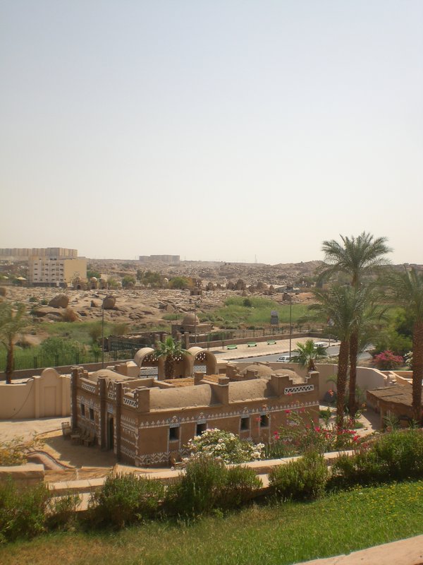 view from Nubian museum