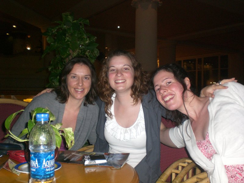 Michele, Megan and Sal in Sharm
