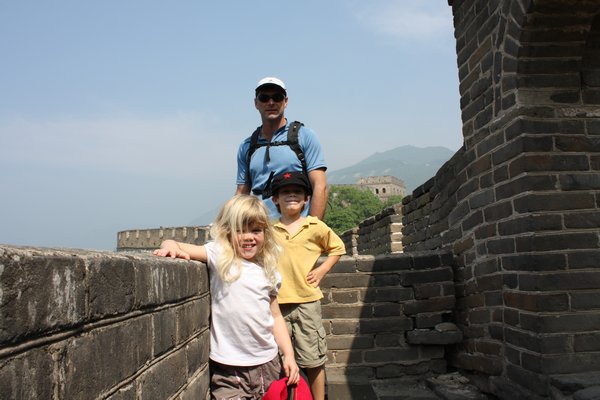 We are on the Great Wall