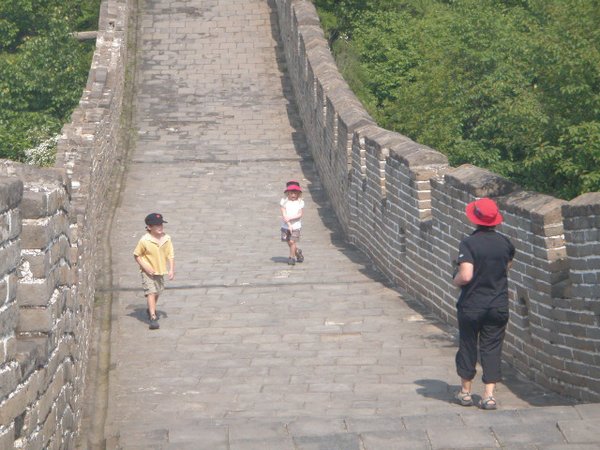 Walking teh wall