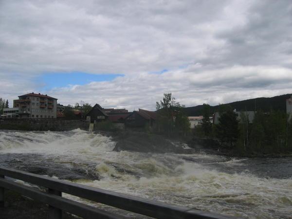 Rapids just outside Oslo