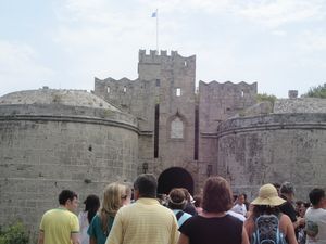 the Medieval Castle of Rhodes