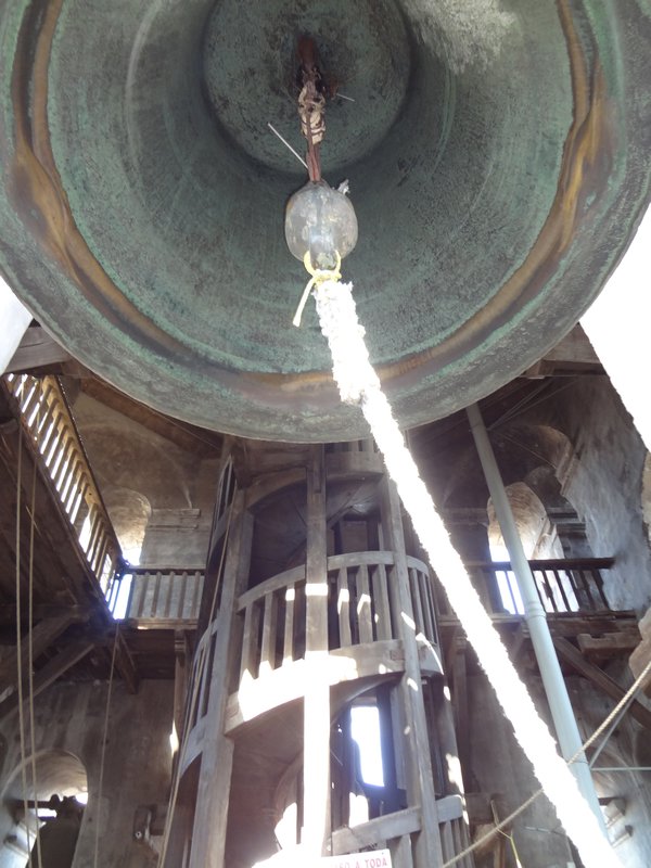 one of the 25 bells of the cathedral