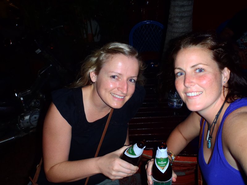 Beers on Tez's last night in HCMC