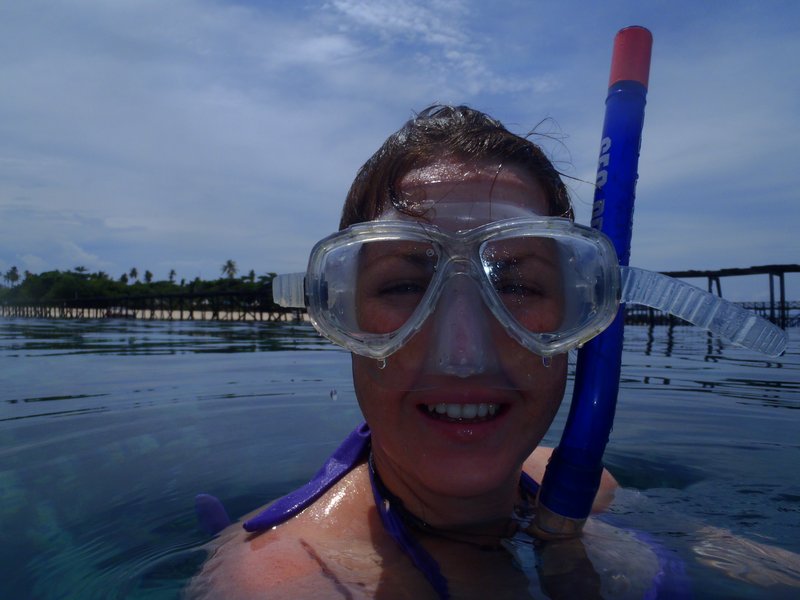 Snorkelling on the house reef