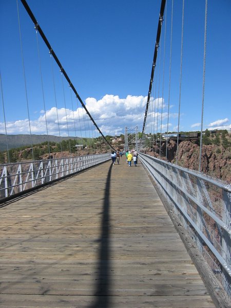 Walk on bridge