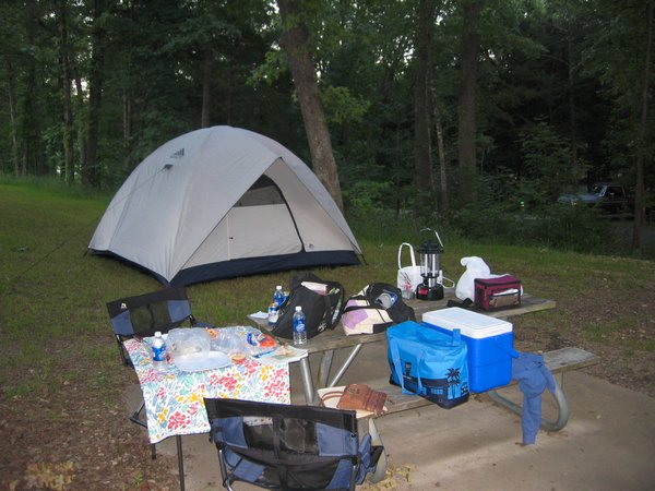 Campsite at Table Rock