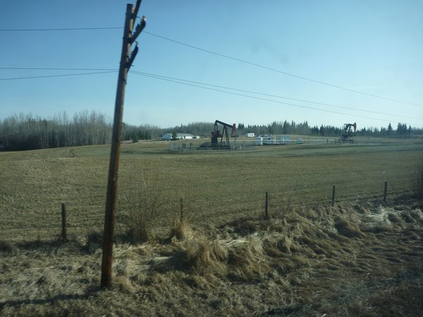 From the train - leaving Edmonton