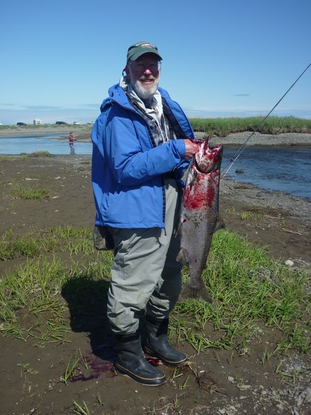 Bill with his King Salmon