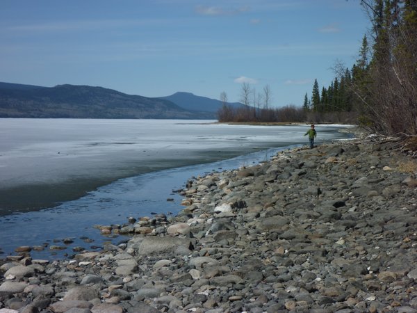 3. Dease Lake - still iced over
