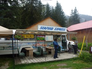 8. The roadside bus diner in Hyder