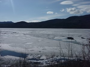 8. Ice Off seems a long way away for some of these lakes