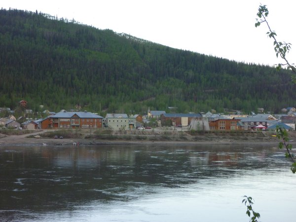 k. Our view of Dawson City from the other side