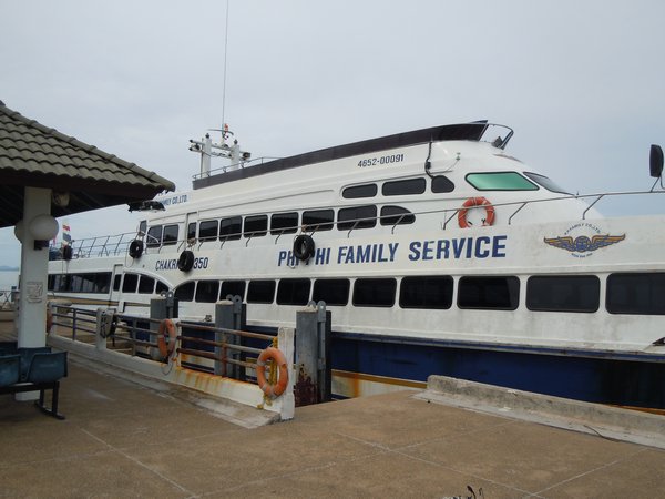 In Krabi with the Phi Phi ferry