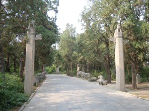 Confucius burial mound