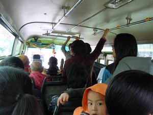 On the local bus to Monastry