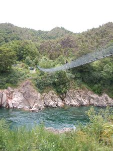 New Zealands Longest Swingbridge