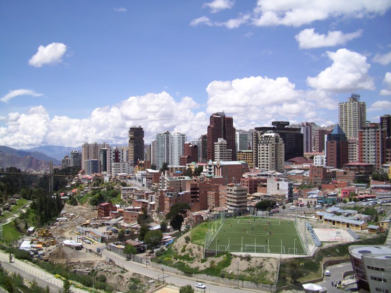 La Paz skyscrapers