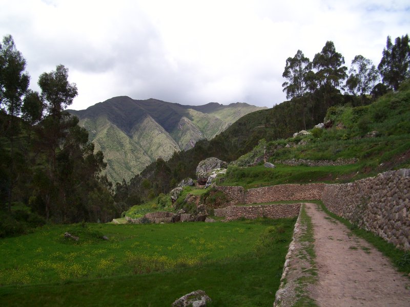 Inca road Chinchero