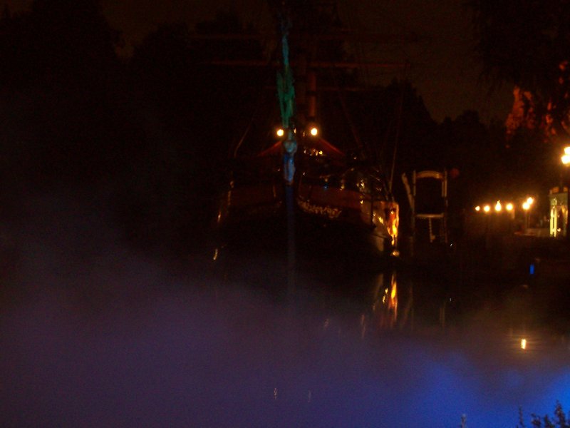 Pirate Ship in the Fog at the Party