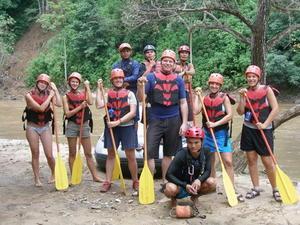 The rafting crew