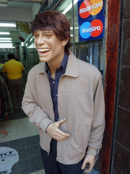 One of SA's many bizarre mannequins