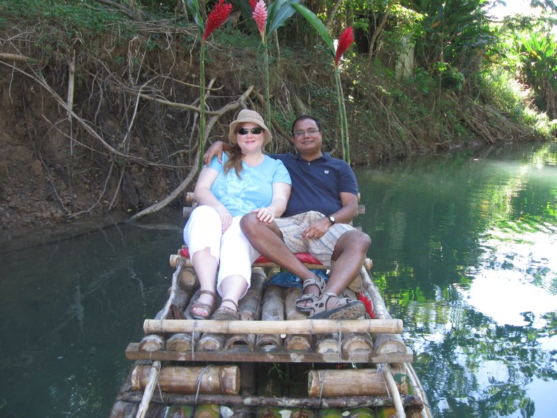 Riverboat ride, Jamaica