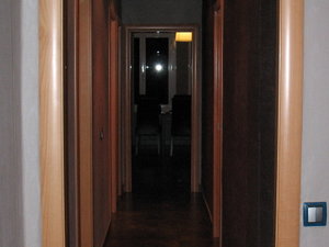 long dark hallway