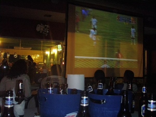 Futbol on the big screen!