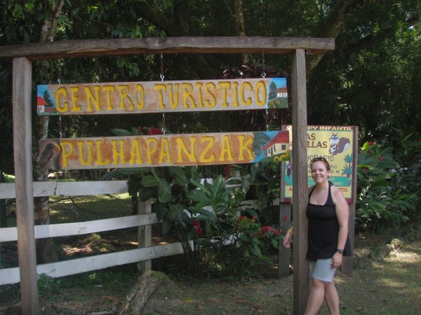 Pulahapanzak has a new fancy sign since I was there last!