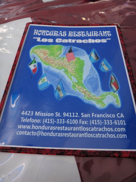 Honduran Restaurant for Lunch!