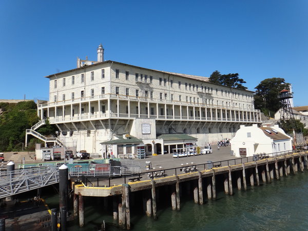 Arrival at Alcatraz