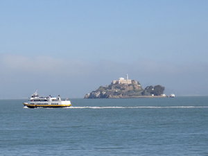 Heading to Alcatraz