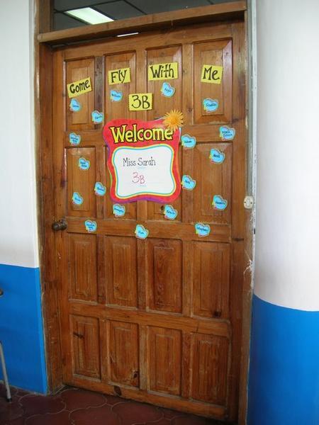 Door to classroom - AFTER