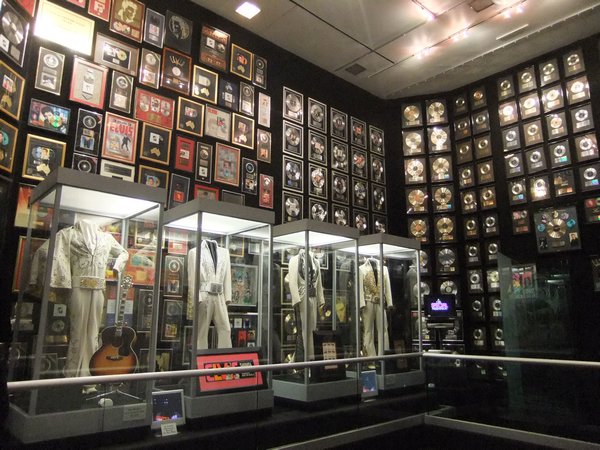 Elvis' award collection