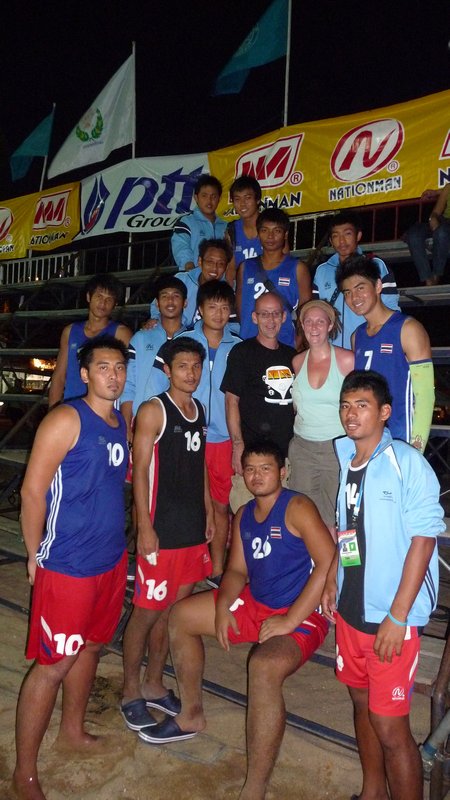 us with the thailand team