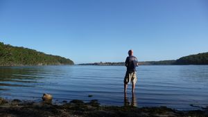 Ulladulla - fishing at Burrill Lake