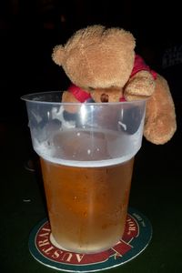 NYE - Eddy on the beer!