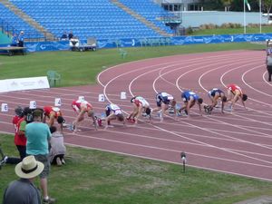 British runners on the 100m final