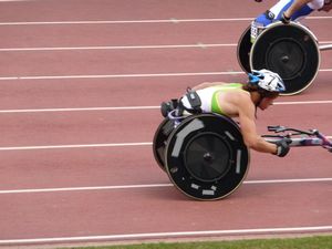 wheelchair racers