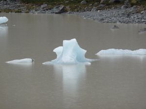 iceberg in the lake