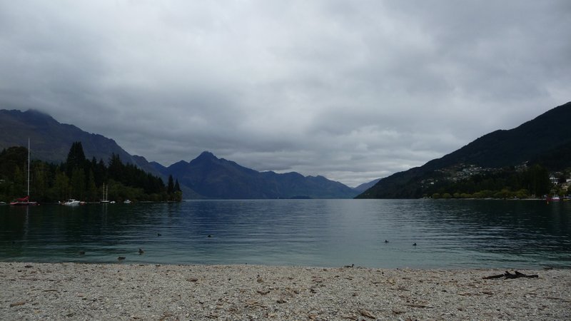 the lake from queenstown