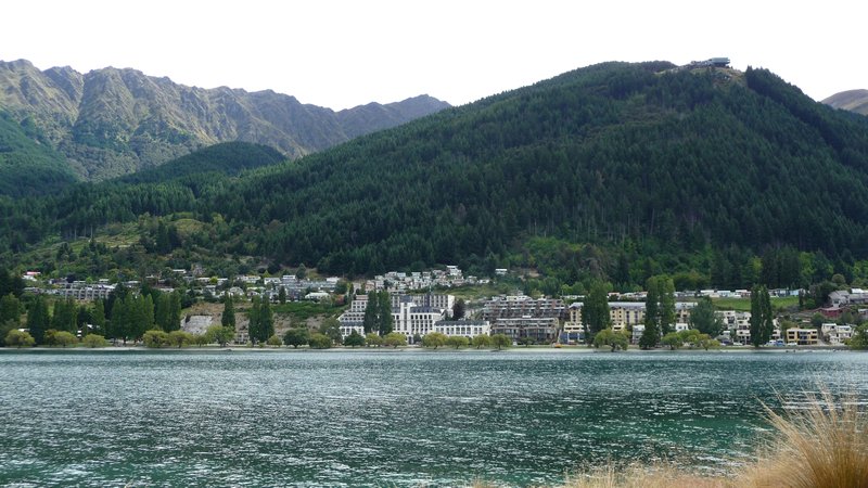 looking back at queenstown