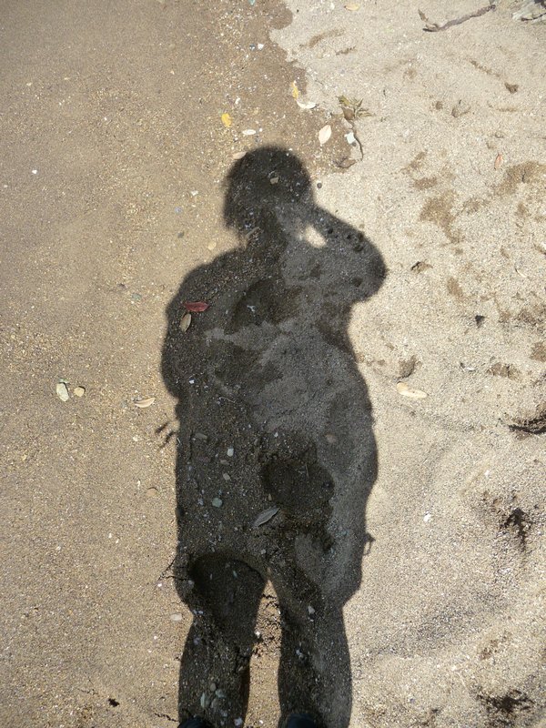 beach shadows