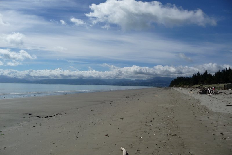 deserted beach on rabbit island