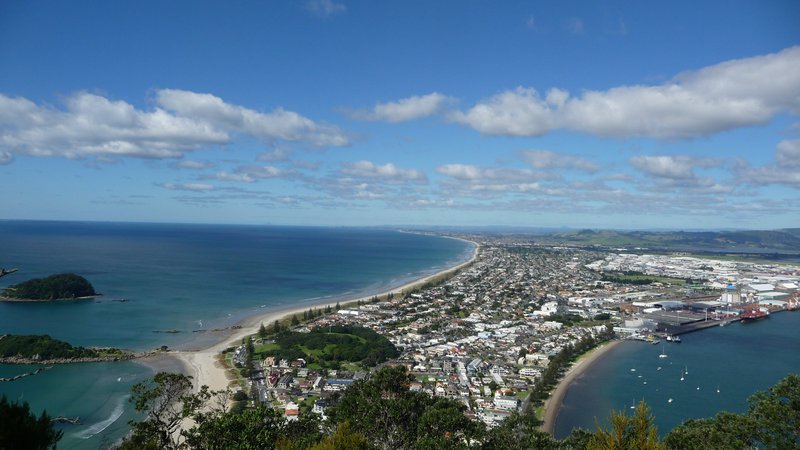 view from the top of the mount